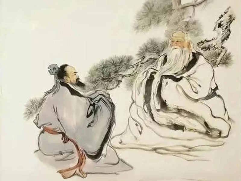 Confucius Consulting Laozi on Propriety (孔子问礼)